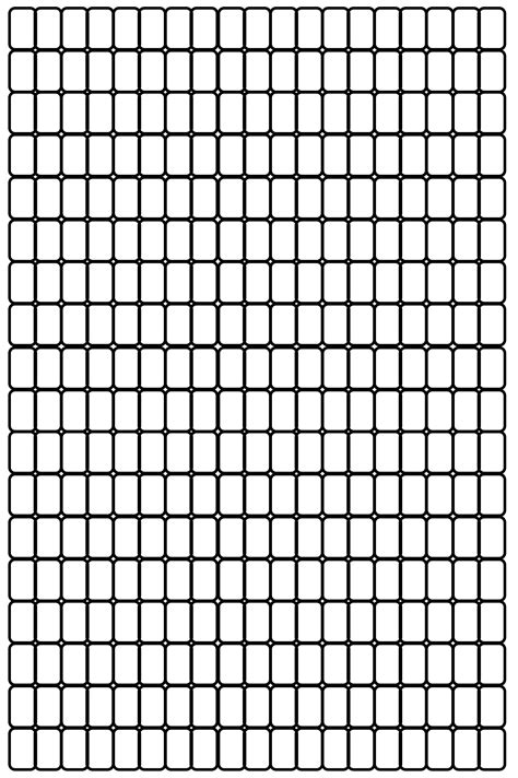 Free Printable Seed Bead Graph Paper